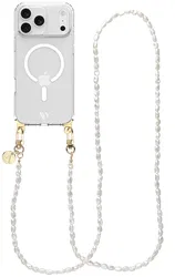 AVY Apple iPhone 17 Pro Max Hoesje met Koord & MagSafe 120CM Perla Chic Long afbeelding