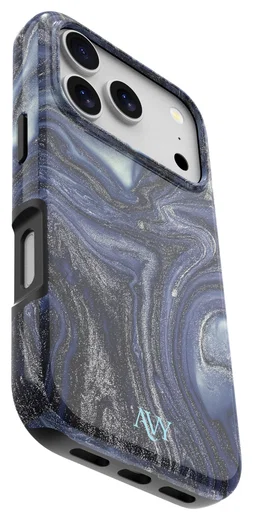 AVY Apple iPhone 17 Pro Max MagSafe Hoesje met Koord 30CM Marmer Hearts afbeelding 20