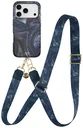 AVY Apple iPhone 17 Pro Max MagSafe Hoesje met Koord 130CM Obscura Blue