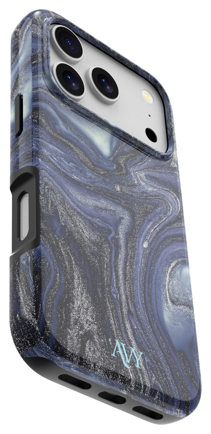 AVY Apple iPhone 17 Pro Max MagSafe Hoesje met Koord 32CM Obscura Blue afbeelding 14