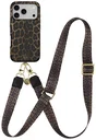 AVY Apple iPhone 17 Pro Max MagSafe Hoesje met Koord 130CM Panthera Chic