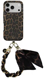 AVY Apple iPhone 17 Pro Max MagSafe Hoesje met Koord 32CM Panthera Chic afbeelding