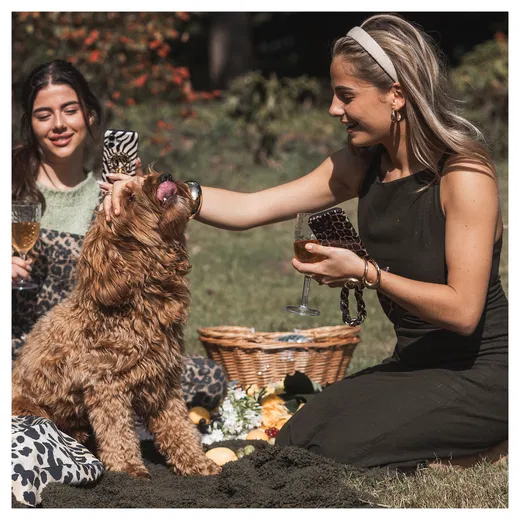 AVY Apple iPhone 17 Pro Max MagSafe Hoesje met Koord 32CM Serengeti Zebra afbeelding 4