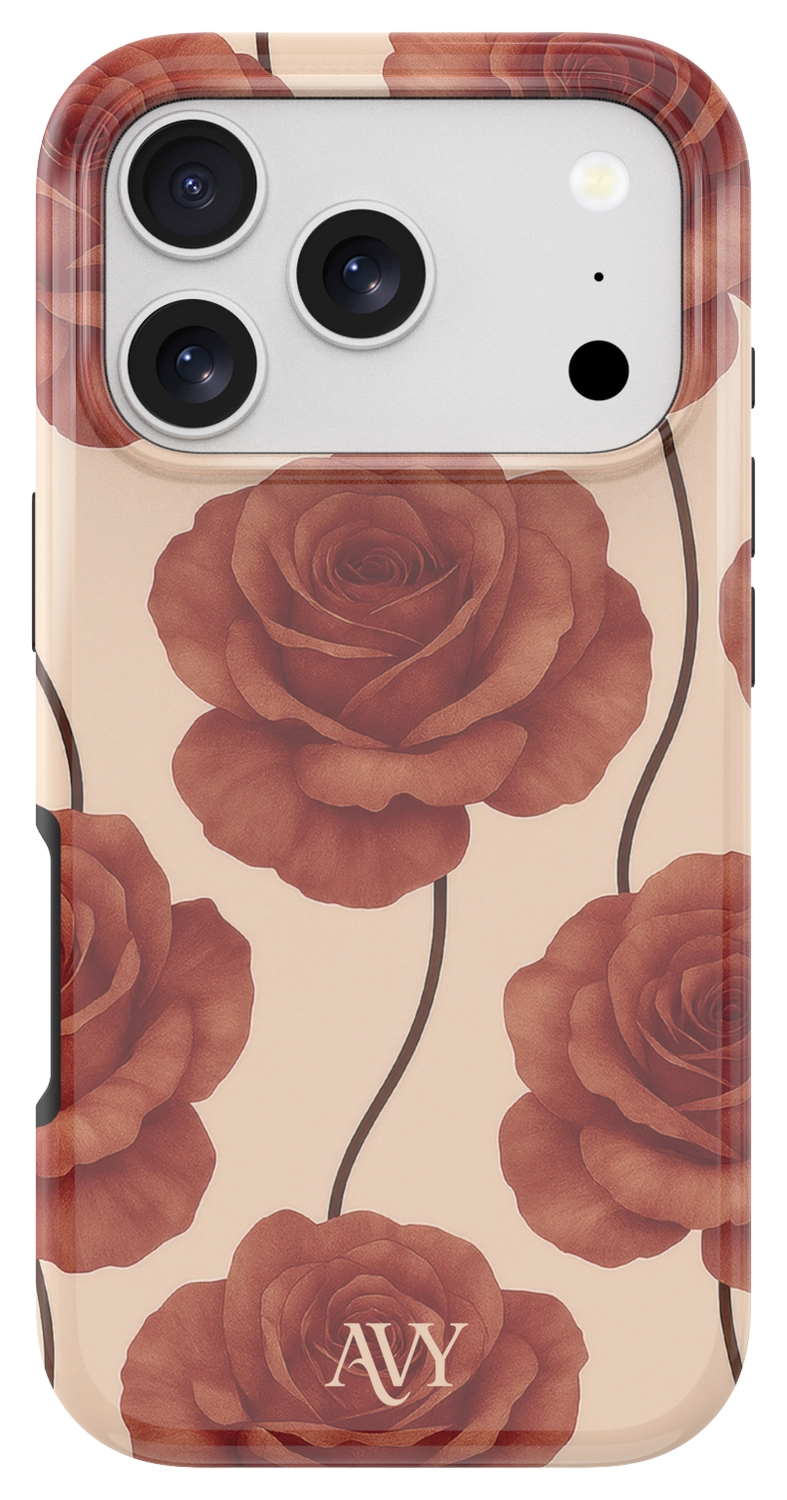 AVY Apple iPhone 17 Pro Max MagSafe Hoesje met Koord 30CM Hearts & Roses afbeelding 12