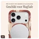 AVY Apple iPhone 17 Pro Max MagSafe Hoesje met Koord 30CM Hearts & Roses afbeelding 8
