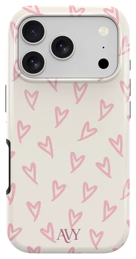 AVY Apple iPhone 17 Pro Max MagSafe Hoesje met Koord 30CM Cupid Hearts afbeelding 12