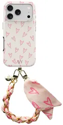 AVY Apple iPhone 17 Pro Max MagSafe Hoesje met Koord 32CM Cupid Blush afbeelding