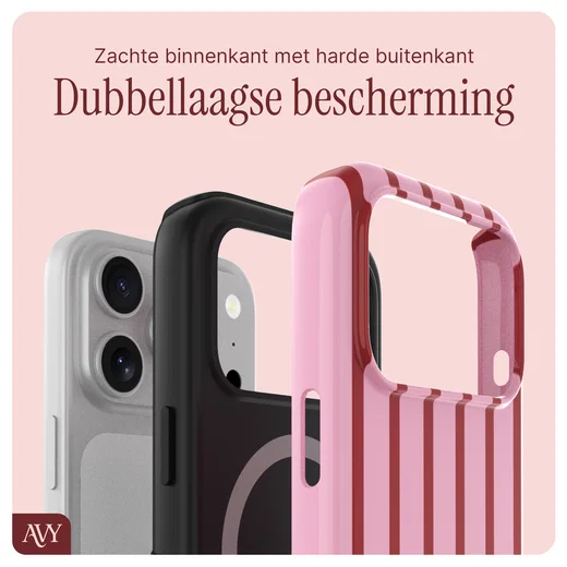 AVY Apple iPhone 17 Pro Max MagSafe Hoesje met Koord 30CM Linea Hearts afbeelding 9