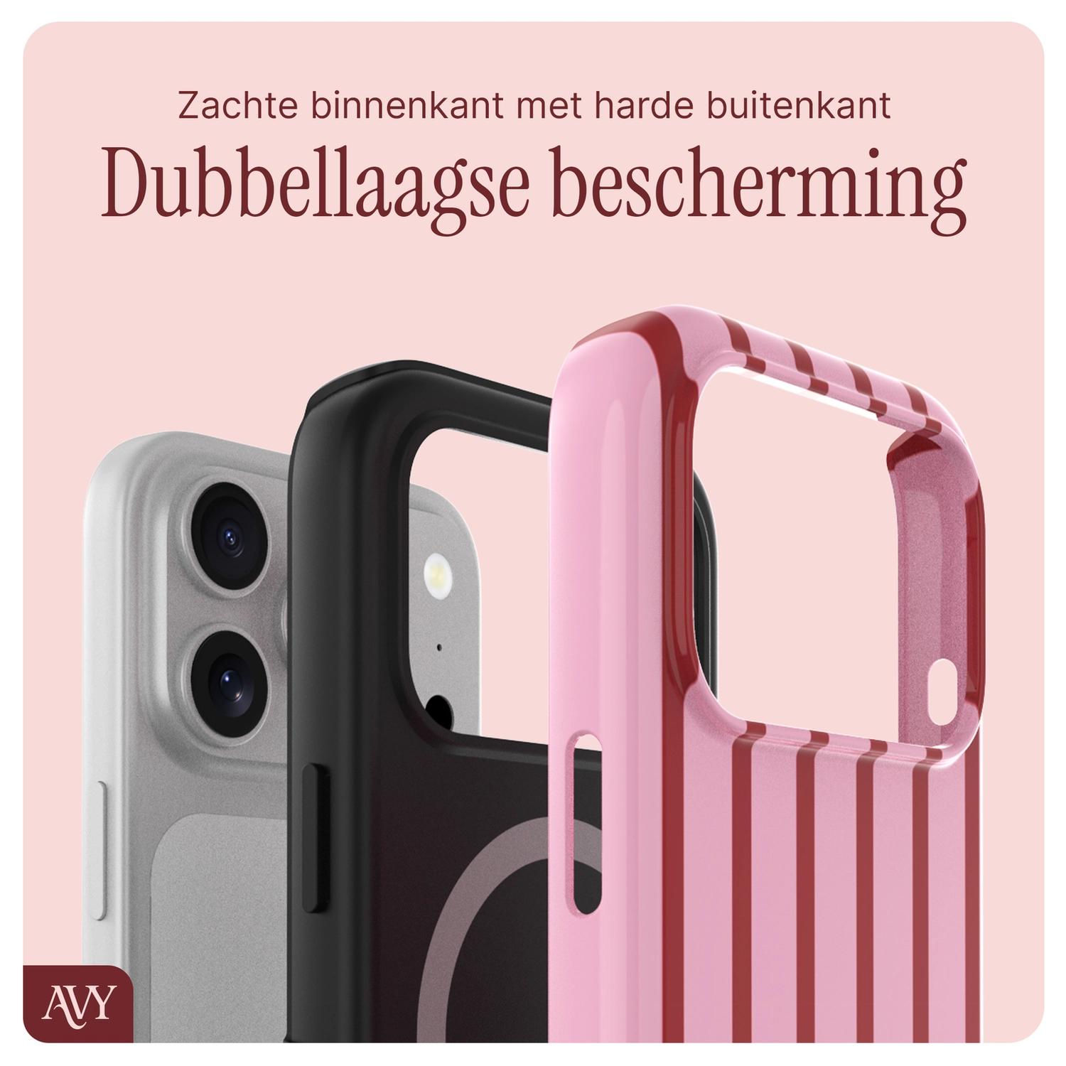 AVY Apple iPhone 17 Pro Max MagSafe Hoesje met Koord 32CM Linea Sol afbeelding 7