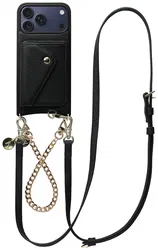 AVY Apple iPhone 17 Pro Max - Styled Kit - Zwart - Leather and Gold afbeelding