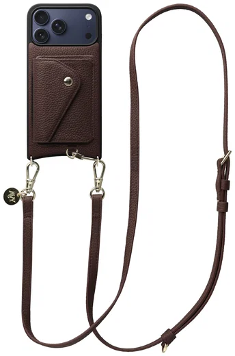 AVY Apple iPhone 17 Pro Max - Styled Kit - Chocolate - Long Leather afbeelding 1