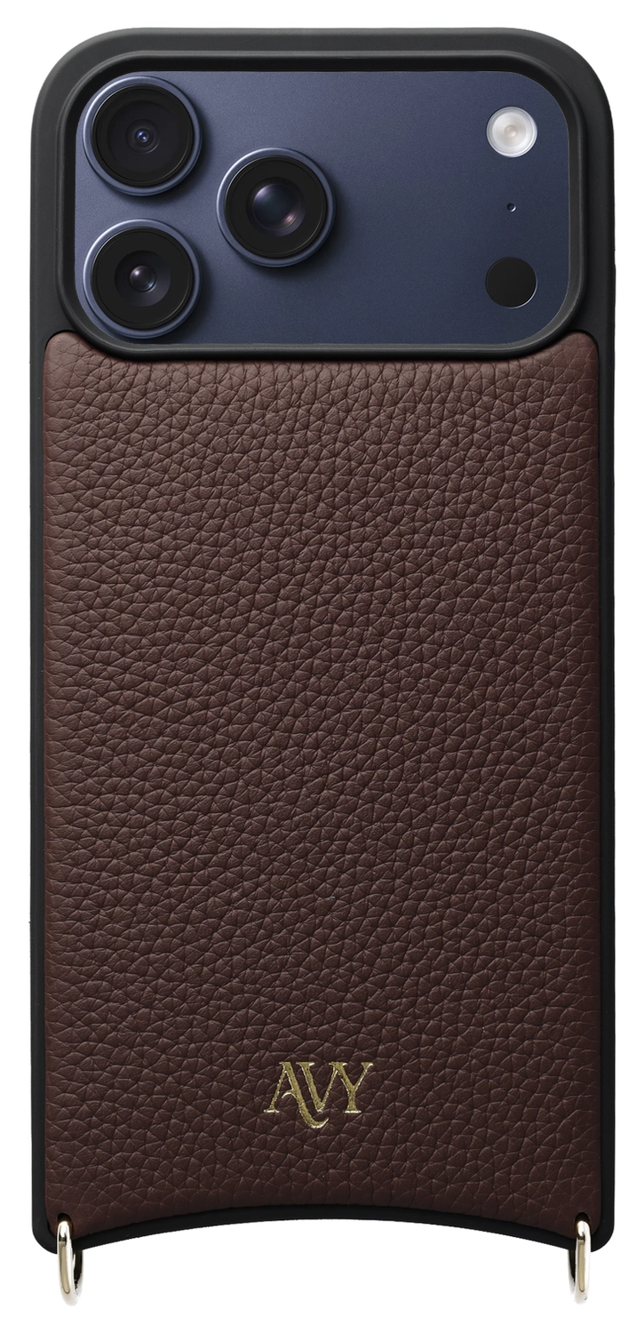 AVY Apple iPhone 17 Pro Max - Styled Kit - Chocolate - Leather and Gold afbeelding 14