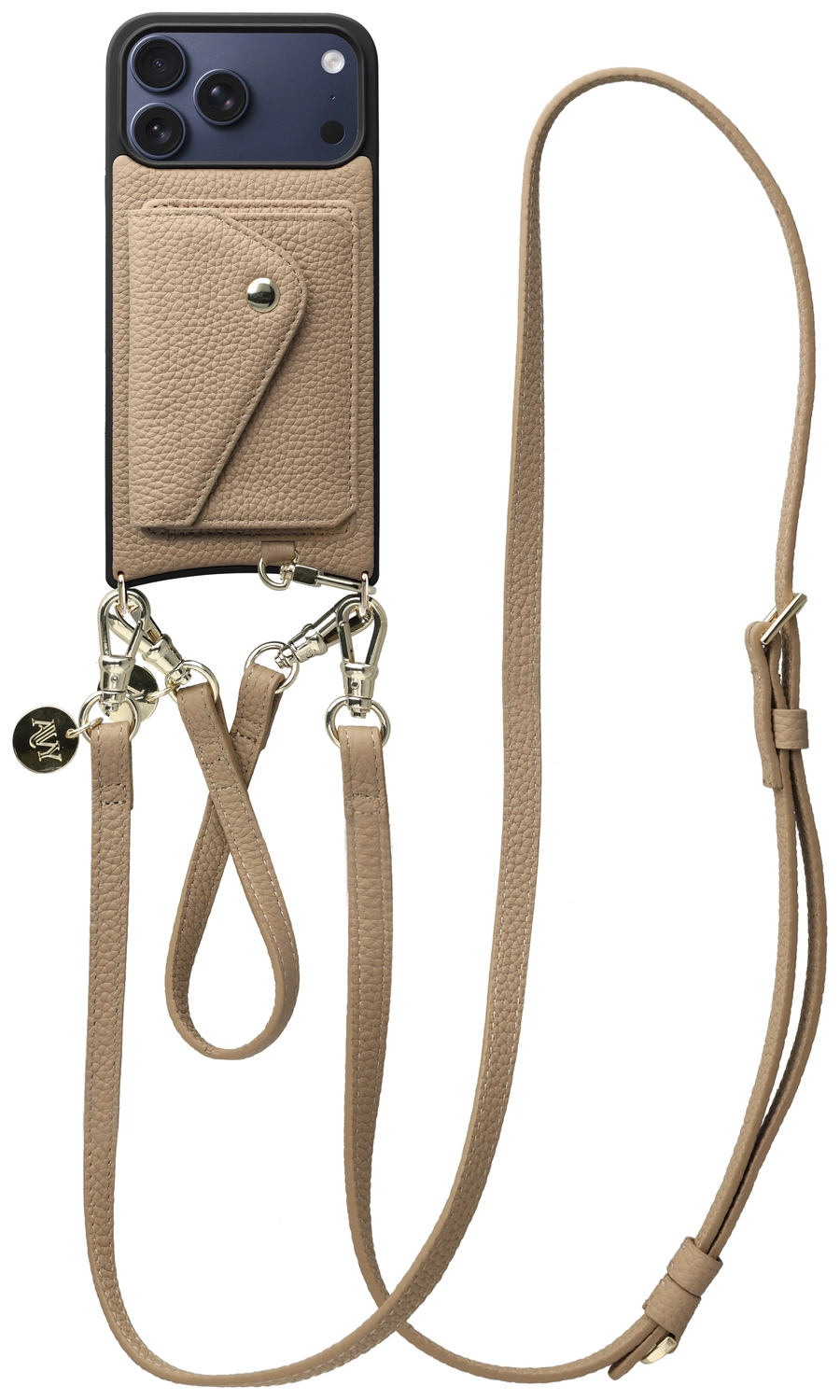 AVY Apple iPhone 17 Pro Max - Styled Kit - Beige - Leather Set afbeelding 1