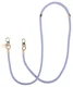 AVY Apple iPhone 15 Hoesje met Koord & MagSafe 130CM Tressé Purple afbeelding 12