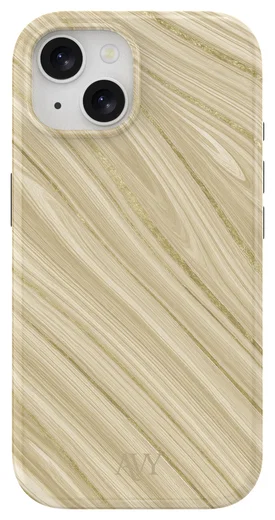 AVY Apple iPhone 15 MagSafe Hoesje met Koord (32CM) Aurum Gold afbeelding 14