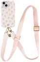 AVY Apple iPhone 15 MagSafe Hoesje met Koord 130CM Cupid Blush