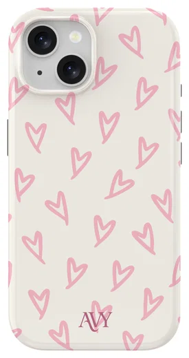 AVY Apple iPhone 15 MagSafe Hoesje met Koord 130CM Cupid Blush afbeelding 14