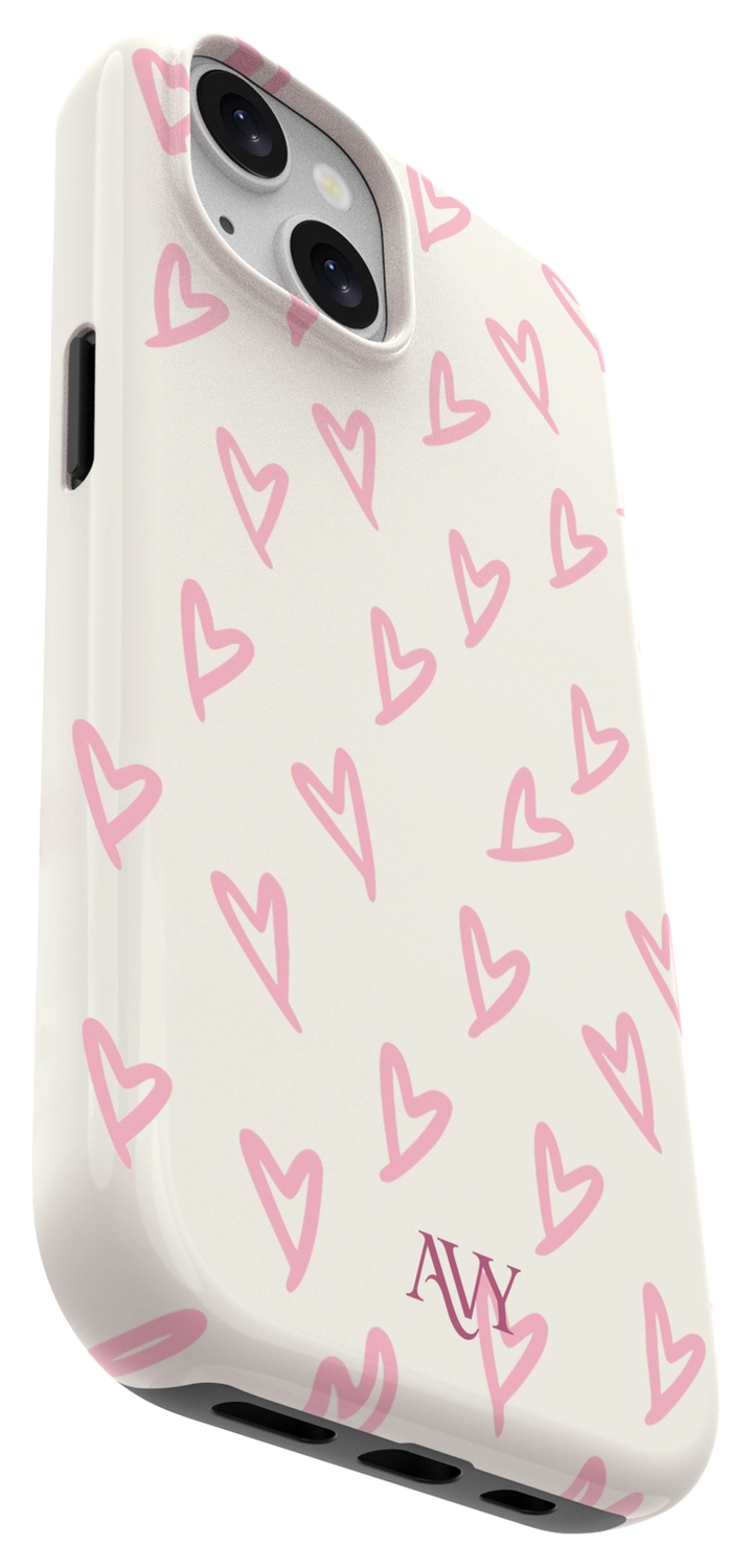 AVY Apple iPhone 15 MagSafe Hoesje met Koord 130CM Cupid Blush afbeelding 15