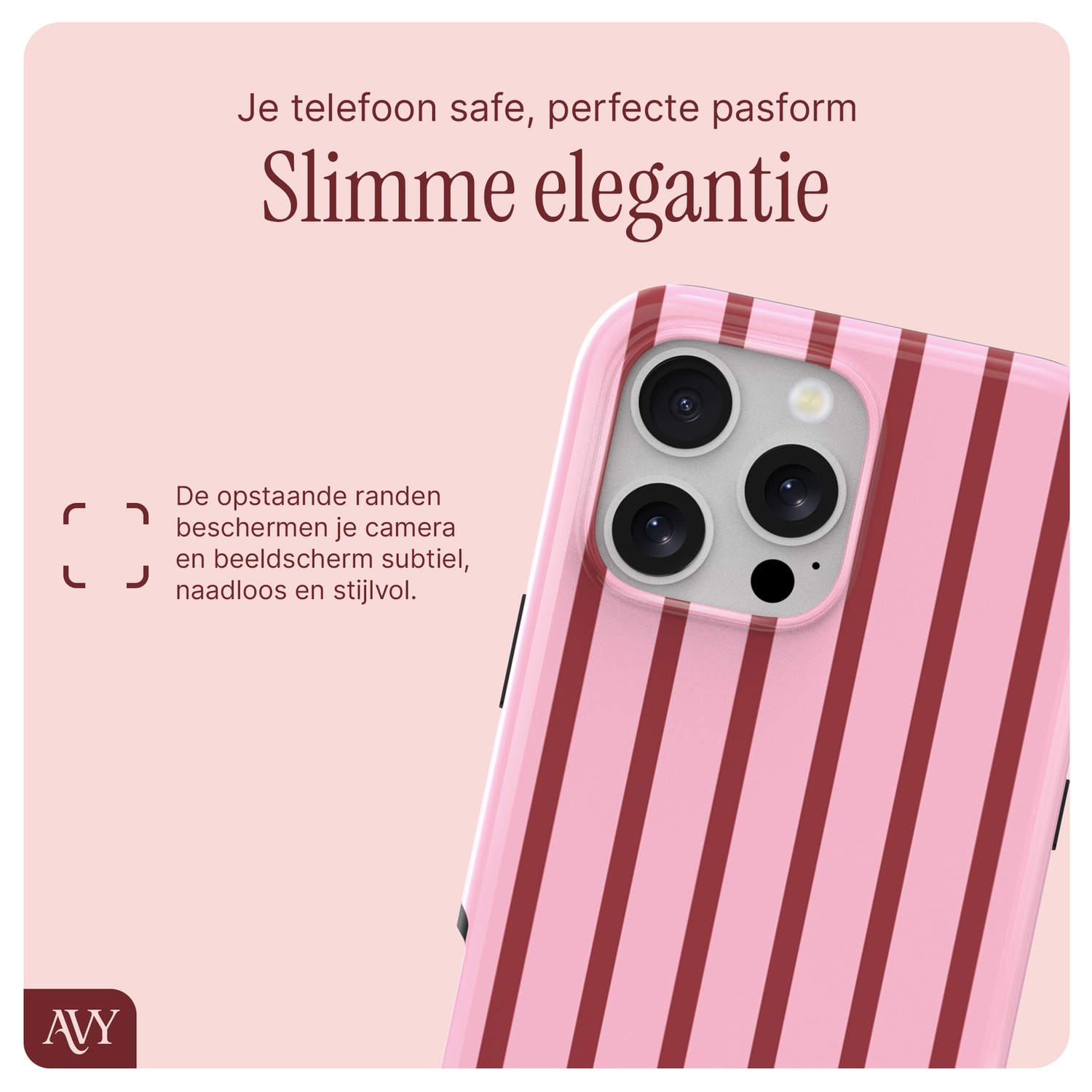 AVY Apple iPhone 15 Pro MagSafe Hoesje met Koord 32CM Linea Sol afbeelding 7