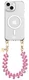AVY Apple iPhone 13 / 14 Hoesje met Koord & MagSafe 30CM Cupid Clear Pink afbeelding 1