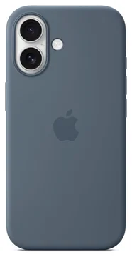 Origineel Apple iPhone 17 Hoesje MagSafe Silicone Case Blauw