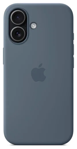 Origineel Apple iPhone 17 Hoesje MagSafe Silicone Case Blauw afbeelding 2