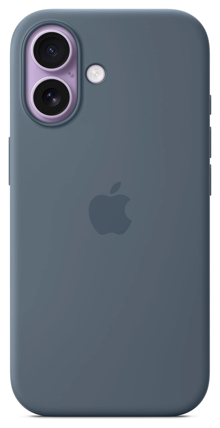 Origineel Apple iPhone 17 Hoesje MagSafe Silicone Case Blauw afbeelding 5