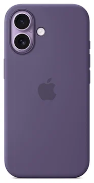 Origineel Apple iPhone 17 Hoesje MagSafe Silicone Case Paars