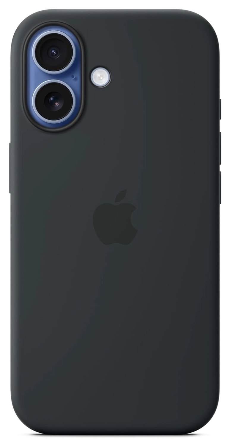 Origineel Apple iPhone 17 Hoesje MagSafe Silicone Case Zwart afbeelding 2