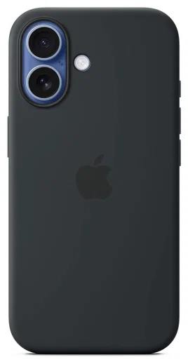 Origineel Apple iPhone 17 Hoesje MagSafe Silicone Case Zwart afbeelding 2