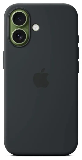 Origineel Apple iPhone 17 Hoesje MagSafe Silicone Case Zwart afbeelding 3
