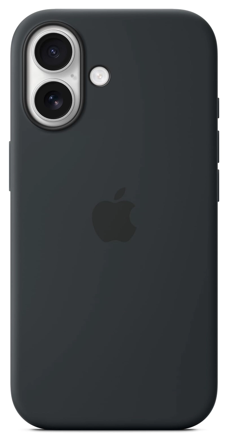 Origineel Apple iPhone 17 Hoesje MagSafe Silicone Case Zwart afbeelding 4