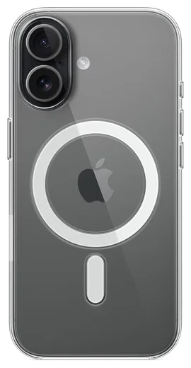 Origineel Apple iPhone 17 Hoesje MagSafe Clear Case Transparant afbeelding 1