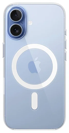 Origineel Apple iPhone 17 Hoesje MagSafe Clear Case Transparant afbeelding 2