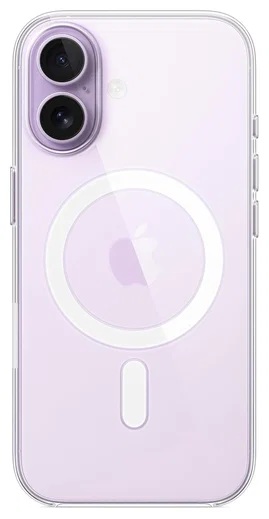 Origineel Apple iPhone 17 Hoesje MagSafe Clear Case Transparant afbeelding 3