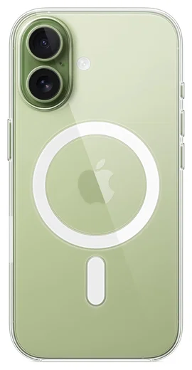 Origineel Apple iPhone 17 Hoesje MagSafe Clear Case Transparant afbeelding 4