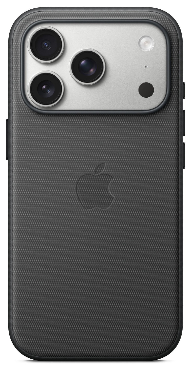 Origineel Apple iPhone 17 Pro Hoesje TechWoven Case MagSafe Back Cover Zwart afbeelding 1