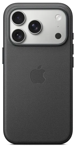 Origineel Apple iPhone 17 Pro Hoesje TechWoven Case MagSafe Back Cover Zwart afbeelding 1