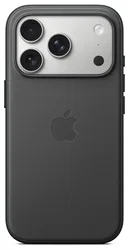 Origineel Apple iPhone 17 Pro Hoesje TechWoven Case MagSafe Back Cover Zwart afbeelding