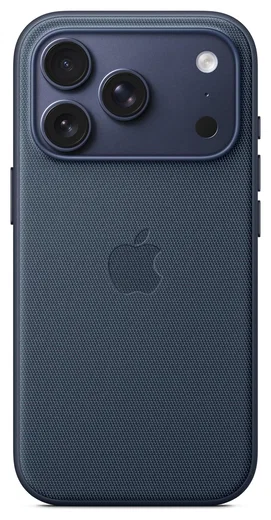 Origineel Apple iPhone 17 Pro Hoesje TechWoven Case MagSafe Back Cover Blauw afbeelding 2