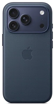 Origineel Apple iPhone 17 Pro Hoesje TechWoven Case MagSafe Back Cover Blauw