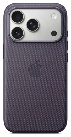 Origineel Apple iPhone 17 Pro Hoesje TechWoven Case MagSafe Back Cover Paars afbeelding 1