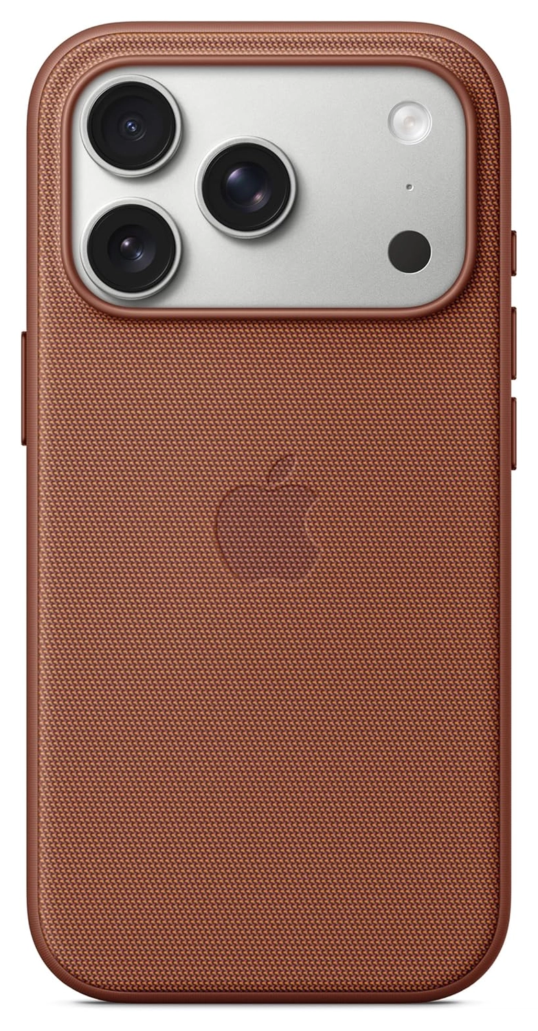 iPhone 17 Pro Tech Woven Case ブラウン Origineel Apple iPhone 17 Pro Hoesje TechWoven Case MagSafe Back