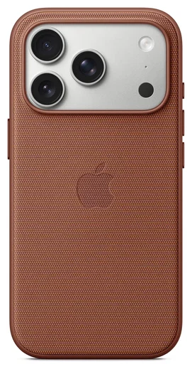 Origineel Apple iPhone 17 Pro Hoesje TechWoven Case MagSafe Back Cover Bruin afbeelding 1