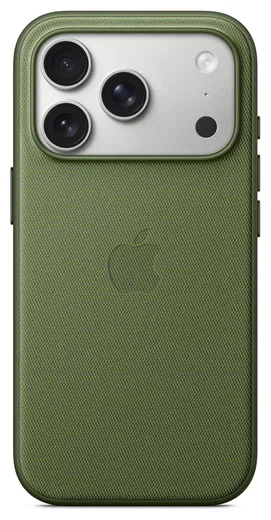 Origineel Apple iPhone 17 Pro Hoesje TechWoven Case MagSafe Back Cover Groen afbeelding 1