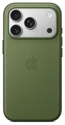 Origineel Apple iPhone 17 Pro Hoesje TechWoven Case MagSafe Back Cover Groen afbeelding