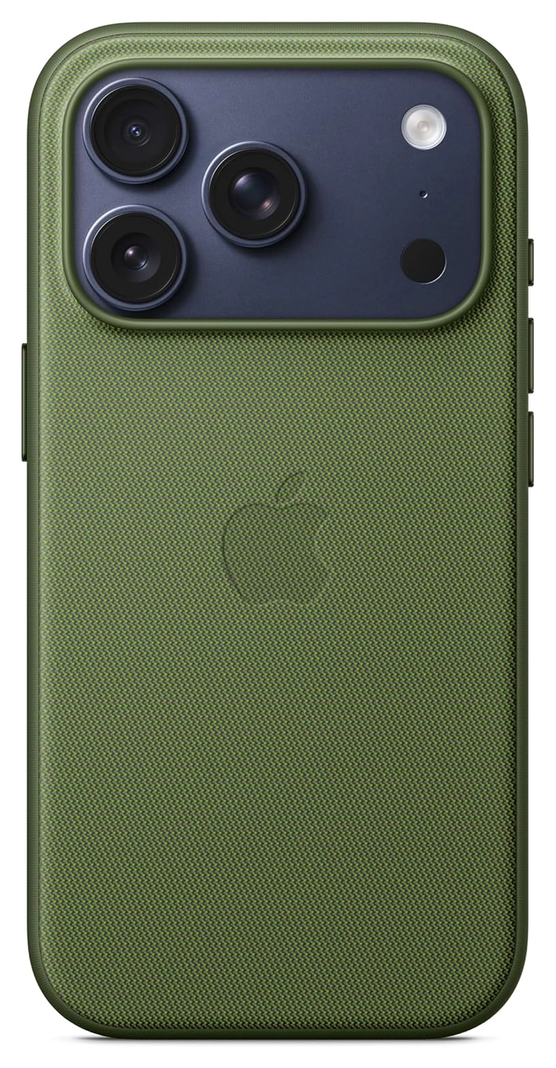 Origineel Apple iPhone 17 Pro Hoesje TechWoven Case MagSafe Back Cover Groen afbeelding 2