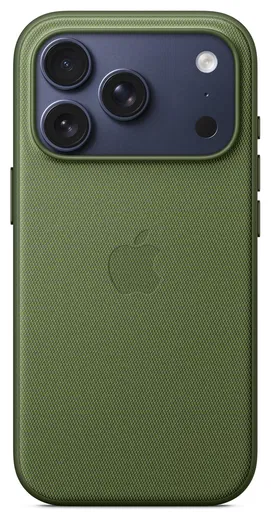 Origineel Apple iPhone 17 Pro Hoesje TechWoven Case MagSafe Back Cover Groen afbeelding 2