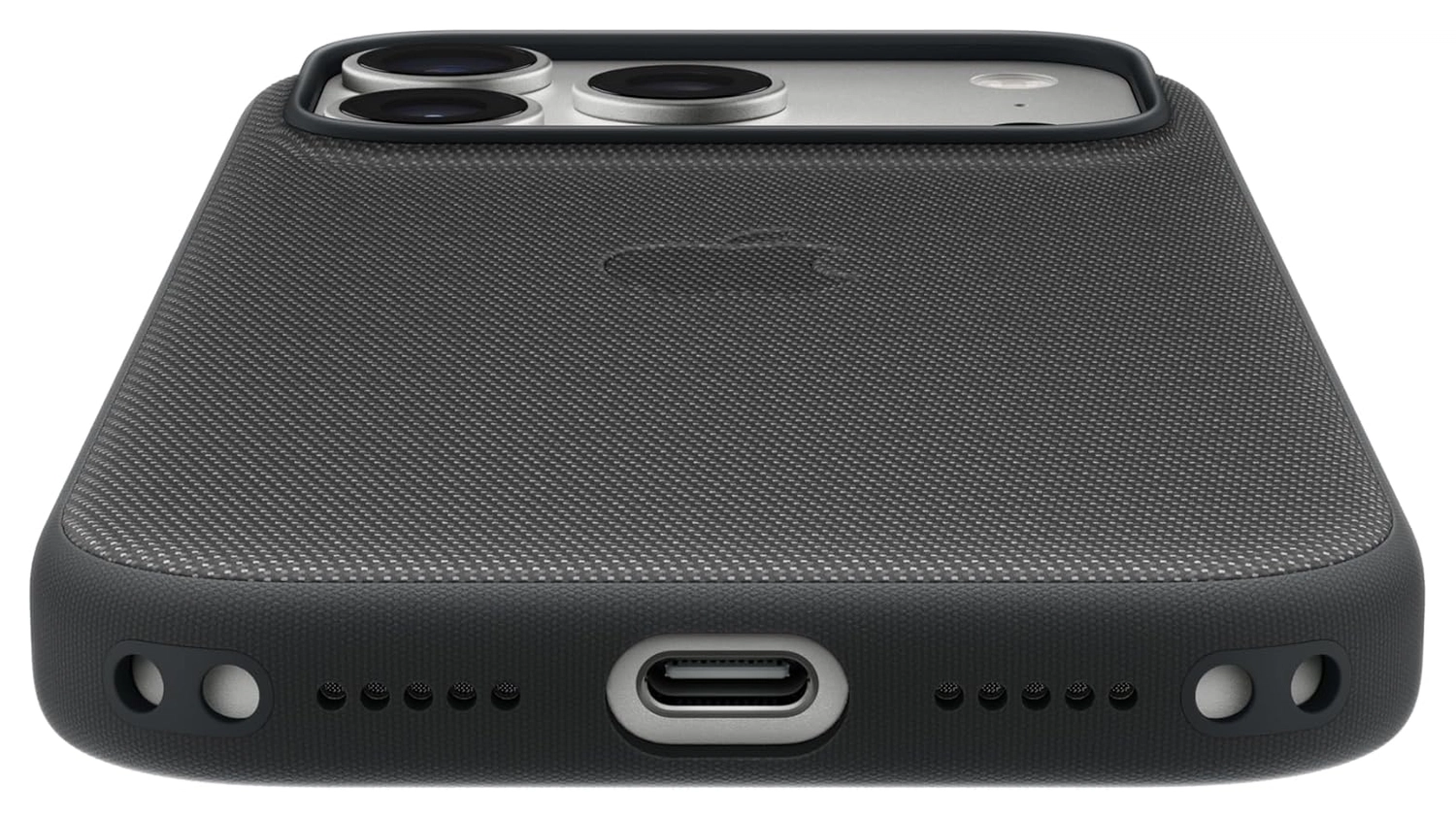 Origineel Apple iPhone 17 Pro Hoesje TechWoven Case MagSafe Back Cover Groen afbeelding 5