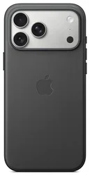 Origineel Apple iPhone 17 Pro Max Hoesje TechWoven Case MagSafe Back Cover Zwart afbeelding